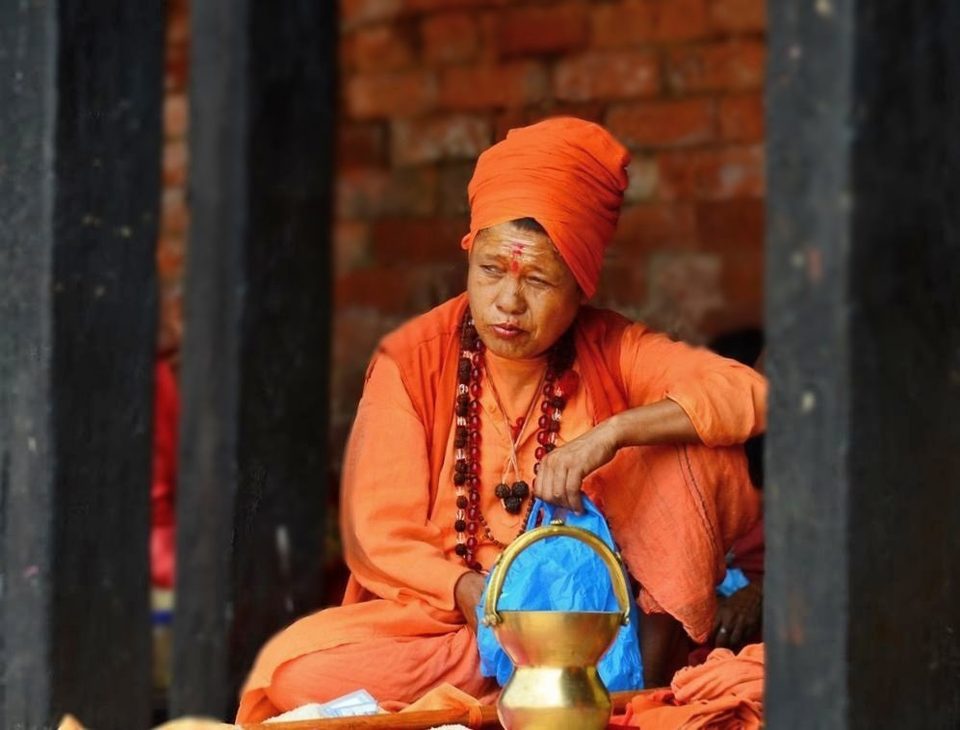 Widows at Kathmandu Crematoria