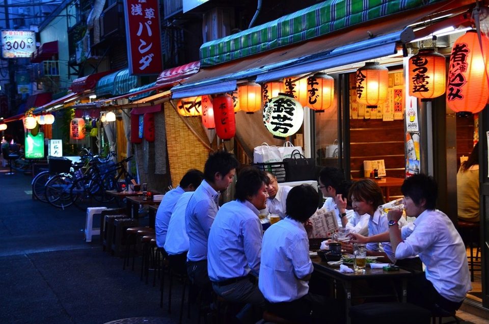 Street dining / Tokyo