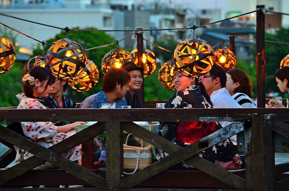 Party time in Kyoto