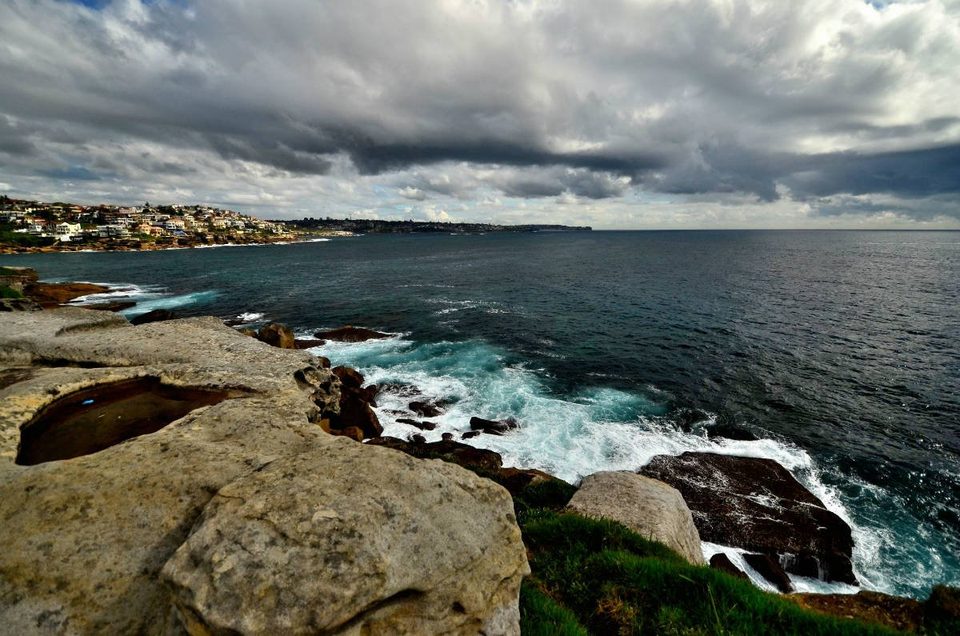 View from Maroubra on it's neighbourhood suburb