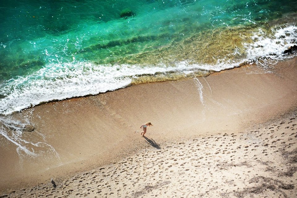 French Riviera summer day