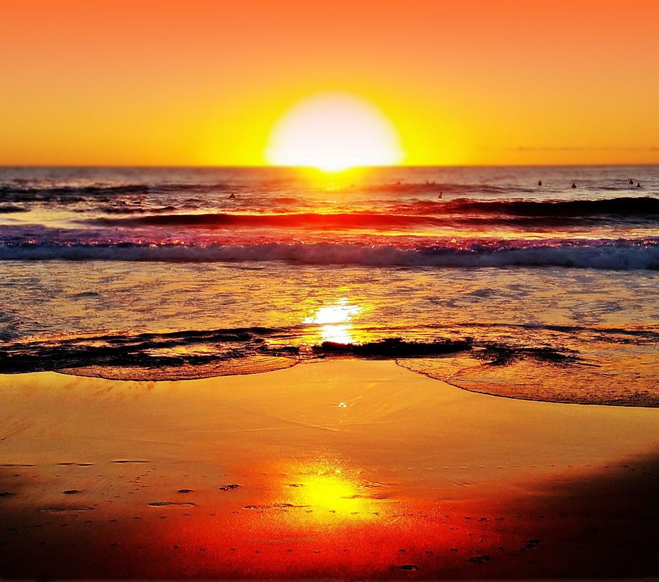 Sunrise at Maroubra Beach Sydney