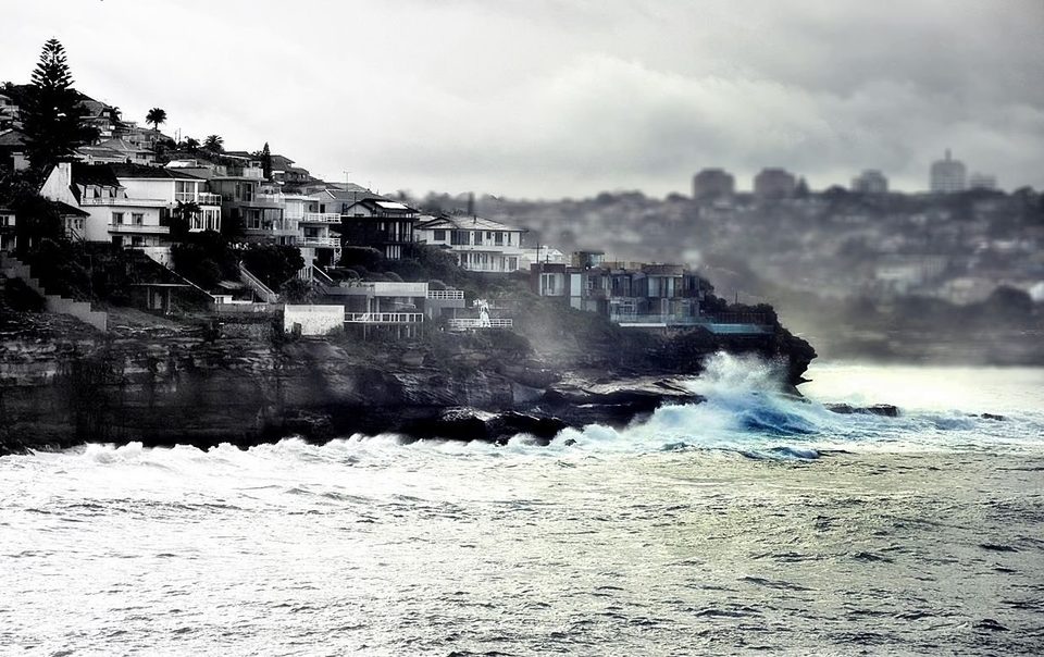 View from Maroubra on it's neighbourhood suburb