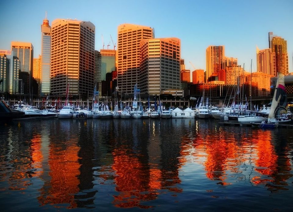 Darling Harbour sunset