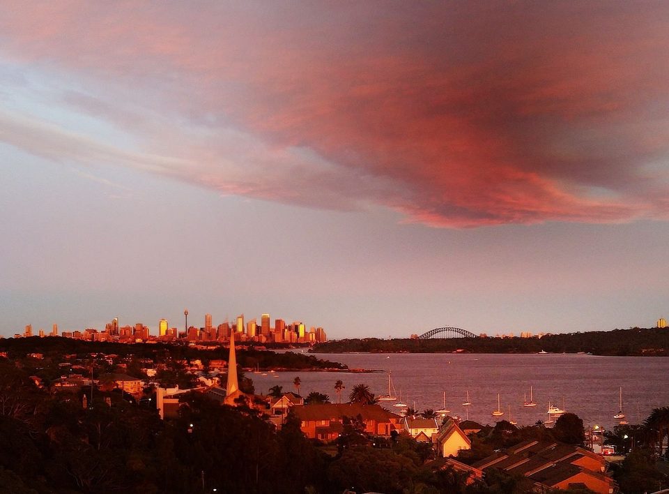 Sydney CBD view from Watson Bay