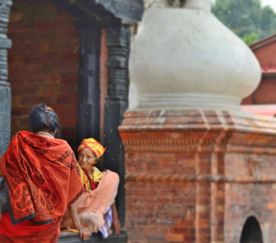 Widows at Kathmandu Crematoria