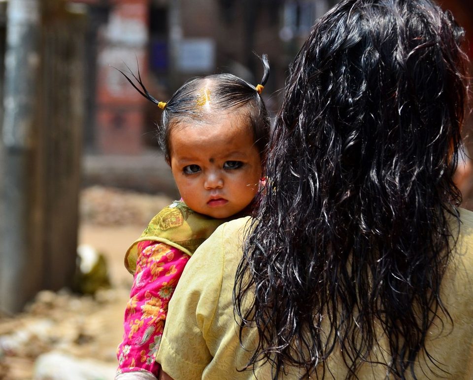 The streets of Kathmandu