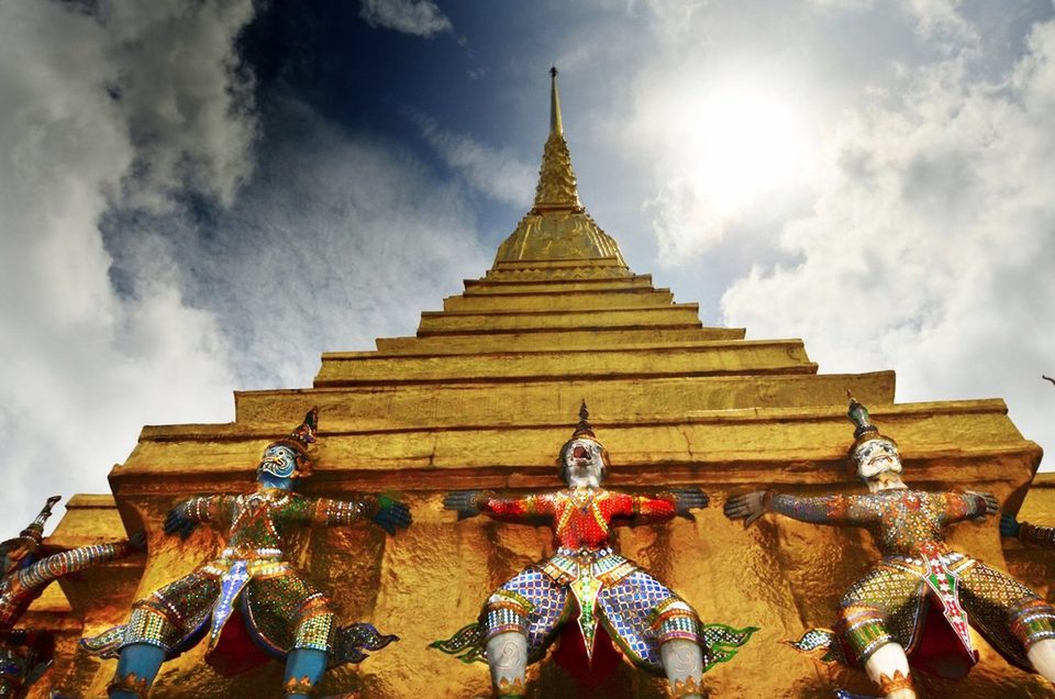 the Grand Palace of Bangkok