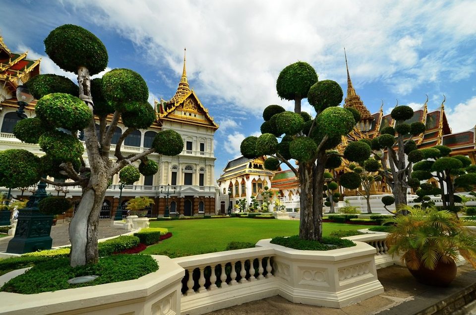 the Grand Palace of Bangkok