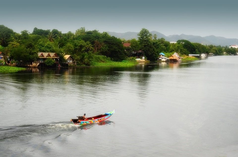 no the River Kwai, Kanchanaburi