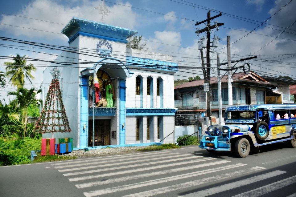 The old town of Pagsanjan in Laguna