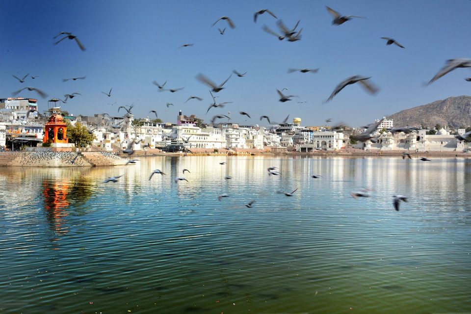 Pushkar, town bordering the Thar Desert