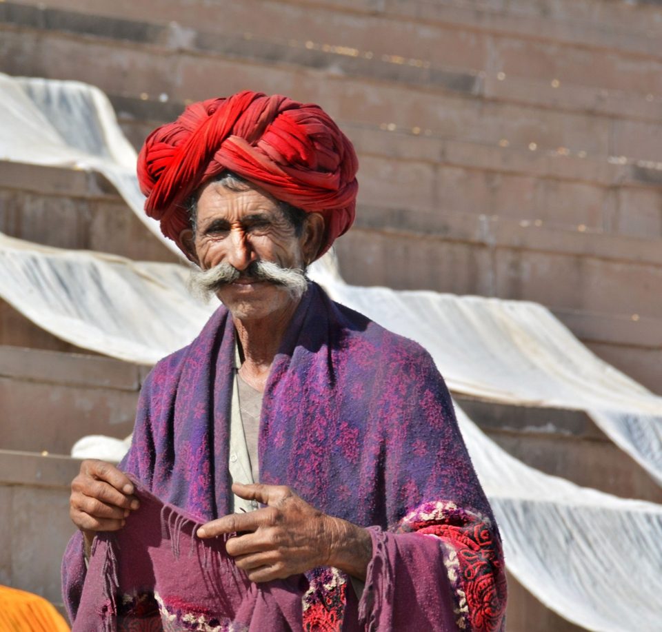 Pushkar town, Mustache Championships contestant