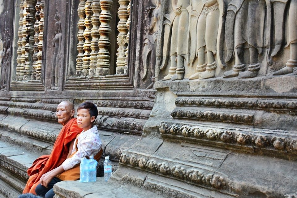 Angkor Wat locals