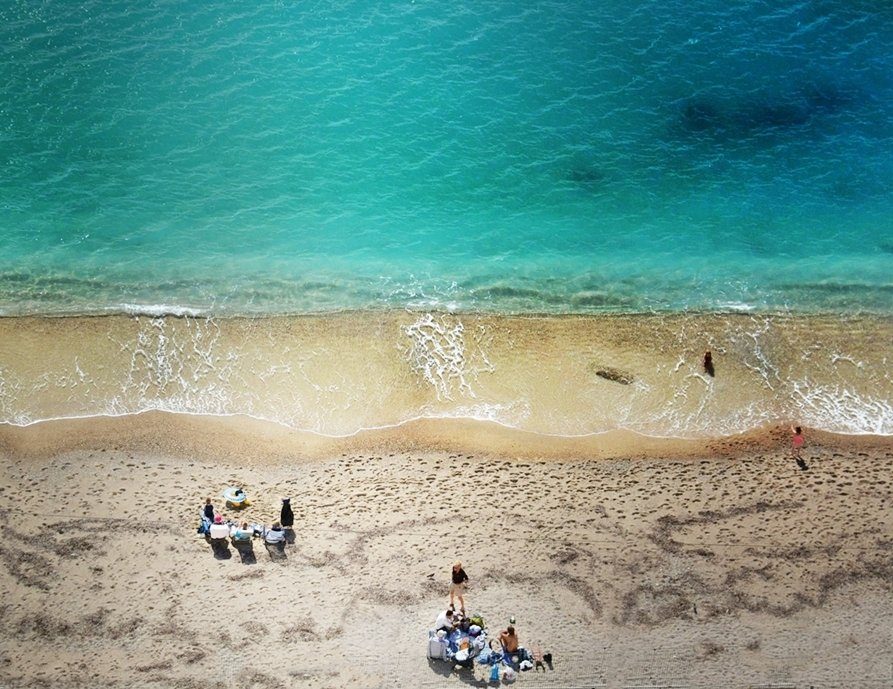 French Riviera summer day
