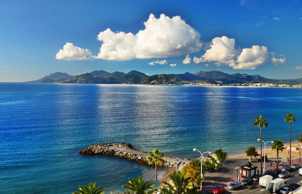 The coasts of French Riviera, Cannes