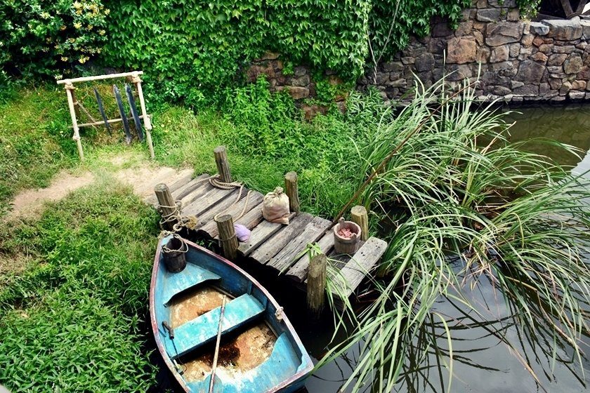 Hobbiton Watermill , the jetty