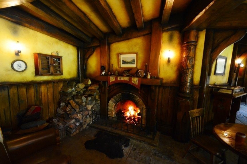 Hobbiton, Green Dragon Inn inside