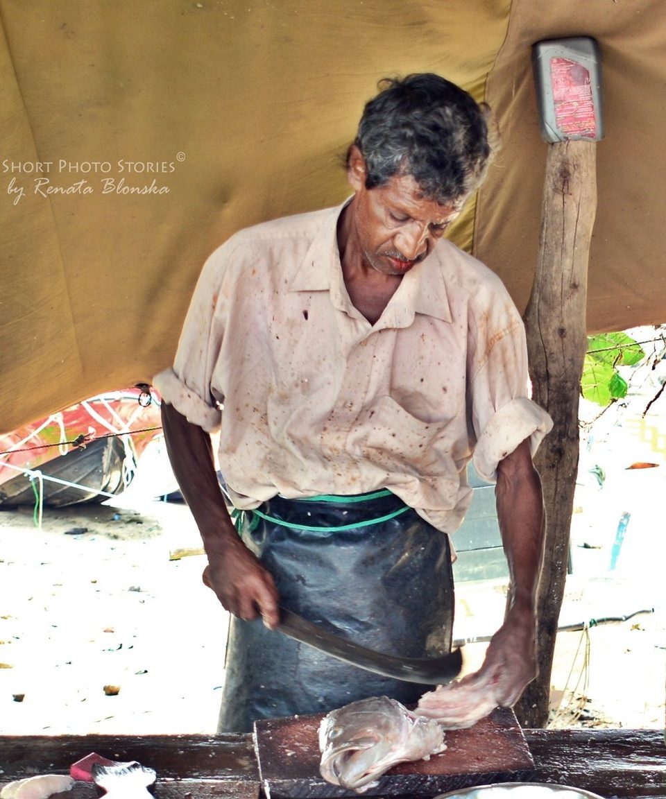 Galle fish market